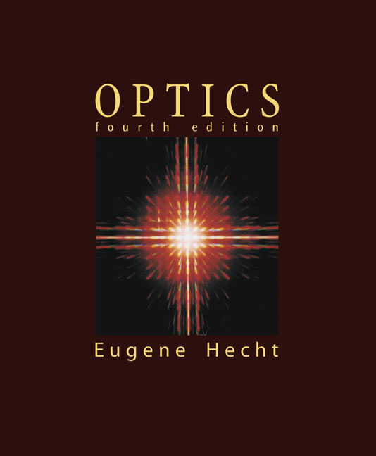 optics hecht 5th edition pdf